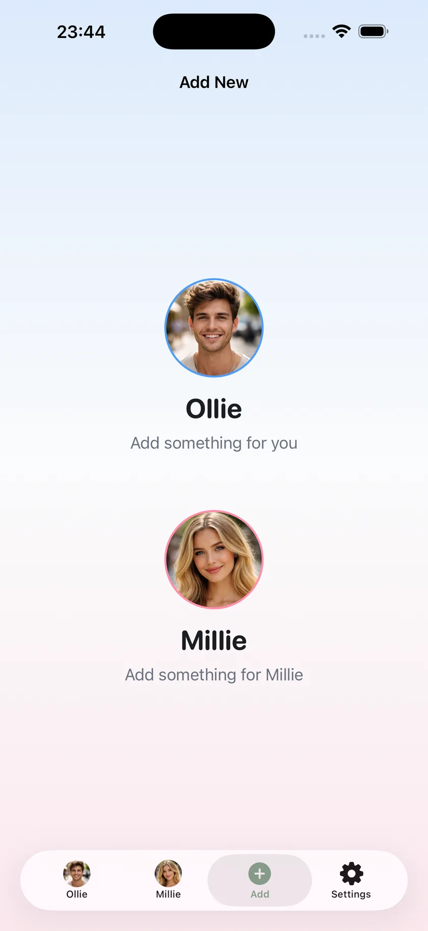 Main App Screenshot